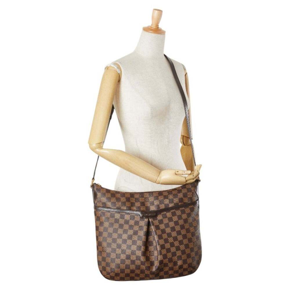 LOUIS VUITTON Brown Damier Leather Shoulder Bag - Picture 10 of 10